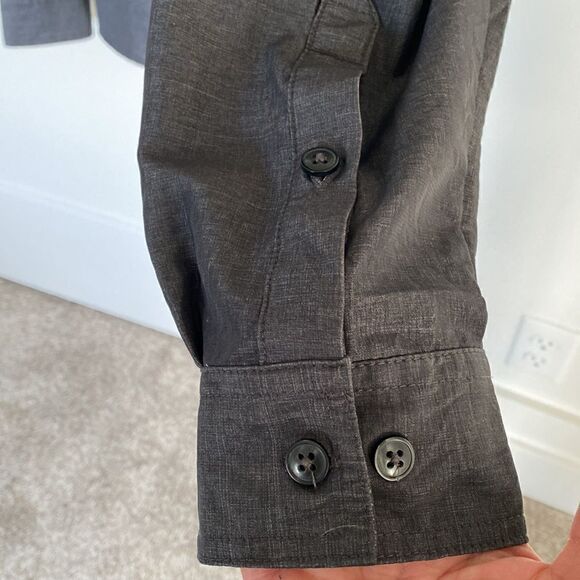 Columbia Men’s Long Sleeve Shirt Gray Omni-Wick Lightweight Performance Size L - Picture 5 of 10